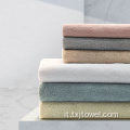Asciugamano da bagno in cotone 100% per hotel a casa